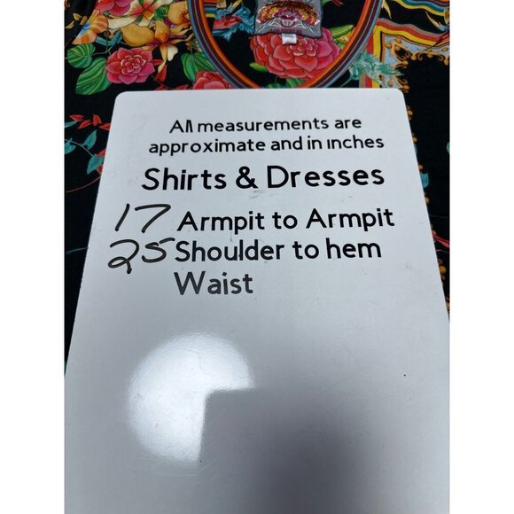 Johnny Was Andra Short Sleeve V Neck Swing T-Shirt Multi-Colors Size XXS - Picture 6 of 6